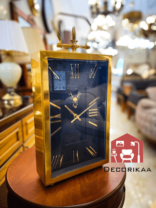 ساعت رومیزی citizen steel Gold