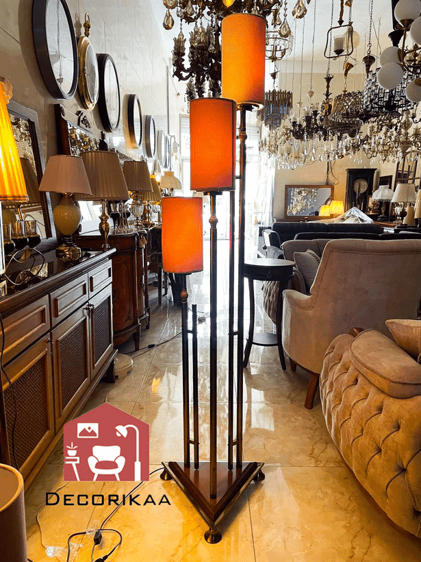 آباژور ایستاده پایه مثلثی آریا