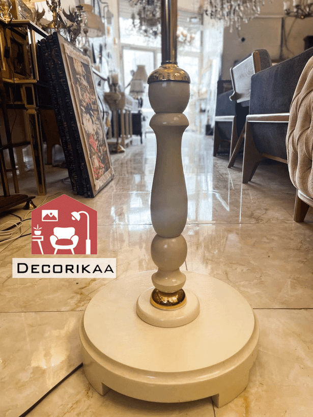 آباژور ایستاده پایه چوبی مدل باران