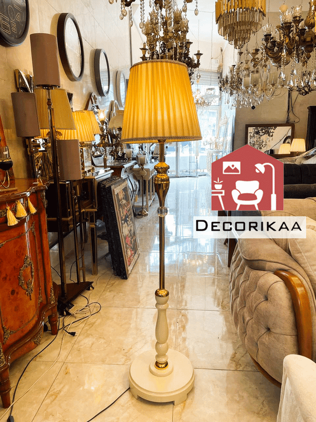 آباژور ایستاده پایه چوبی مدل باران