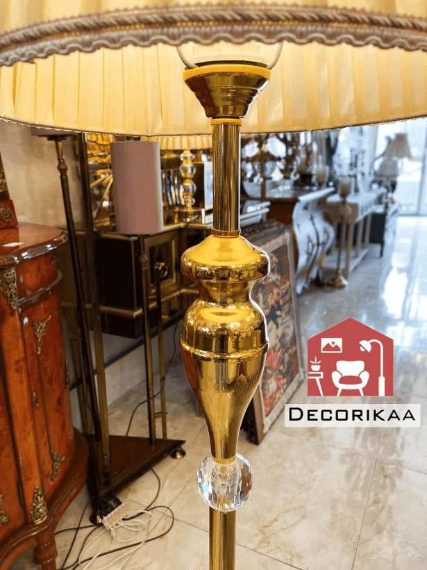 آباژور ایستاده پایه چوبی مدل باران