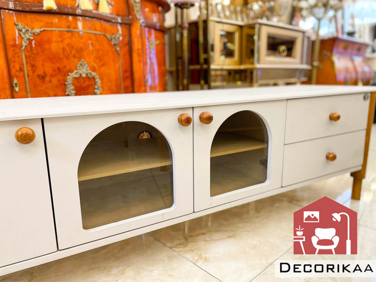میز تلویزیون متین R405 White wood سایز 180